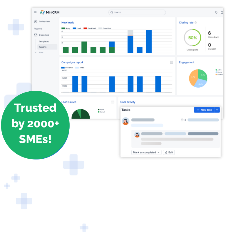 MiniCRM - CRM tool for small and medium businesses